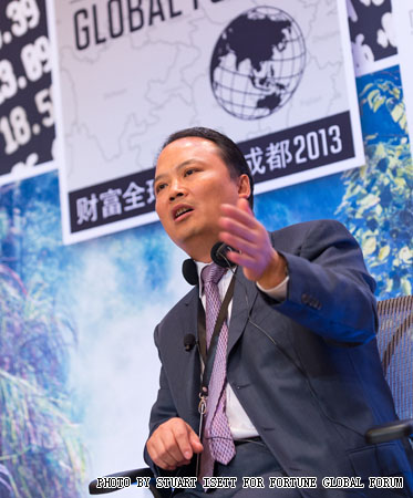 劉漢元主席出席2013財(cái)富全球論壇并參與重要議題討論